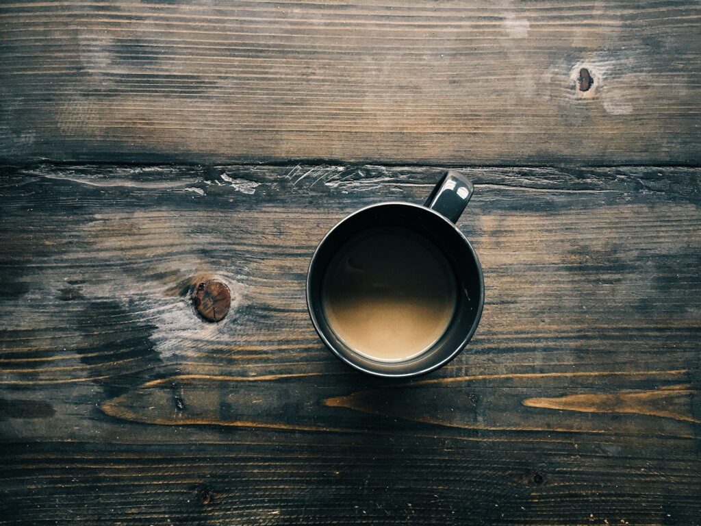 Kaffee auf einem Tisch