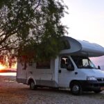 Wohnmobil am See